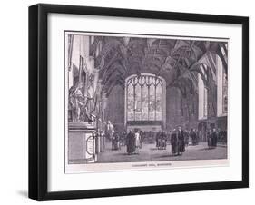 Parliament Hall, Edinburgh-John Fulleylove-Framed Giclee Print