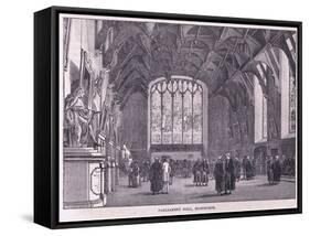 Parliament Hall, Edinburgh-John Fulleylove-Framed Stretched Canvas