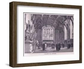 Parliament Hall, Edinburgh-John Fulleylove-Framed Giclee Print