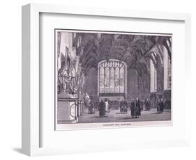 Parliament Hall, Edinburgh-John Fulleylove-Framed Giclee Print