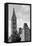 Parliament Hill Building in Black and White in Ottawa, Canada-Songquan Deng-Framed Stretched Canvas