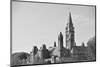 Parliament Hill Building in Black and White in Ottawa, Canada-Songquan Deng-Mounted Photographic Print