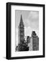 Parliament Hill Building in Black and White in Ottawa, Canada-Songquan Deng-Framed Photographic Print