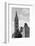 Parliament Hill Building in Black and White in Ottawa, Canada-Songquan Deng-Framed Photographic Print