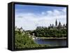 Parliament Hill, Ottawa, Ontario Province, Canada, North America-De Mann Jean-Pierre-Framed Stretched Canvas