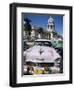 Parliament House and 1950s American Cars, Havana, Cuba, West Indies, Central America-D H Webster-Framed Photographic Print