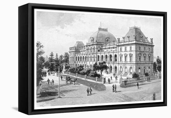 Parliament House, Brisbane, Australia, 1886-null-Framed Stretched Canvas