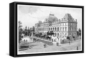 Parliament House, Brisbane, Australia, 1886-null-Framed Stretched Canvas