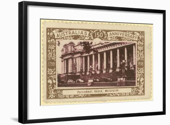 Parliament House, Melbourne, Victoria, Australia-null-Framed Giclee Print