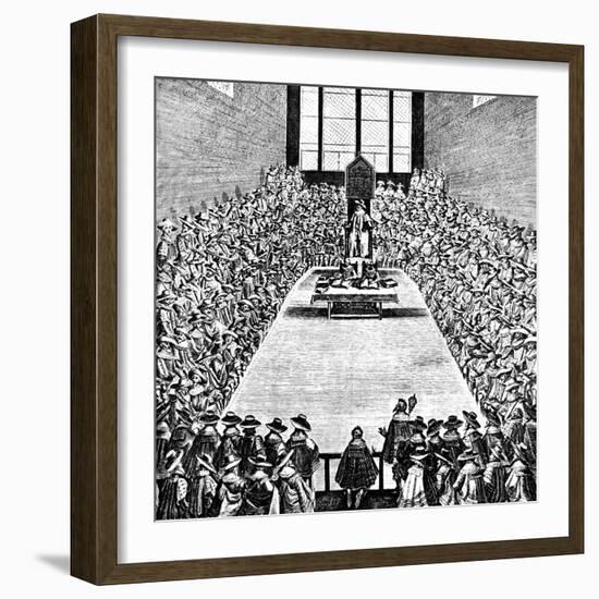 Parliament in Session in the Reign of James I, Early 17th Century, (C1902-190)-null-Framed Giclee Print