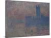 Parliament. London-Claude Monet-Stretched Canvas