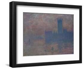 Parliament. London-Claude Monet-Framed Giclee Print