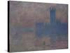 Parliament. London-Claude Monet-Stretched Canvas