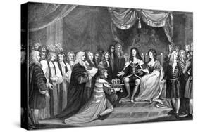 Parliament Offering the Crown to William and Mary, 1689-James Northcote-Stretched Canvas