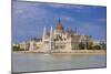 Parliament on the Banks of the River Danube, Budapest, Hungary, Europe-Michael Runkel-Mounted Photographic Print