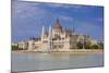 Parliament on the Banks of the River Danube, Budapest, Hungary, Europe-Michael Runkel-Mounted Photographic Print