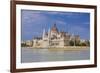 Parliament on the Banks of the River Danube, Budapest, Hungary, Europe-Michael Runkel-Framed Photographic Print