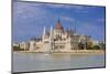 Parliament on the Banks of the River Danube, Budapest, Hungary, Europe-Michael Runkel-Mounted Photographic Print