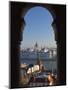 Parliament (Orszaghaz) and River Danube Through Arches of Fishermen's Bastion (Halaszbastya), UNESC-Stuart Black-Mounted Photographic Print