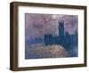 Parliament, Reflections on the Thames, 1905-Claude Monet-Framed Giclee Print