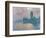 Parliament, Reflections on the Thames-Claude Monet-Framed Giclee Print