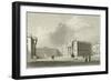 Parliament Square in Dublin-William Henry Bartlett-Framed Giclee Print