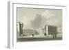 Parliament Square in Dublin-William Henry Bartlett-Framed Giclee Print