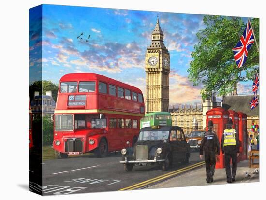 Parliament Square-Dominic Davison-Stretched Canvas