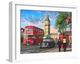 Parliament Square-Dominic Davison-Framed Art Print