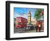 Parliament Square-Dominic Davison-Framed Art Print