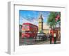 Parliament Square-Dominic Davison-Framed Art Print