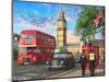 Parliament Square-Dominic Davison-Mounted Art Print