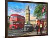 Parliament Square-Dominic Davison-Framed Art Print