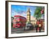 Parliament Square-Dominic Davison-Framed Art Print