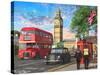 Parliament Square-Dominic Davison-Stretched Canvas