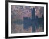 Parliament, Sunset, 1902-Claude Monet-Framed Giclee Print