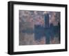 Parliament, Sunset, 1902-Claude Monet-Framed Giclee Print