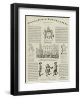 Parliamentary Elections and Electioneering in the Old Days-null-Framed Giclee Print