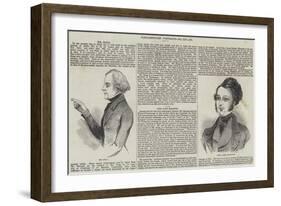 Parliamentary Portraits-null-Framed Giclee Print