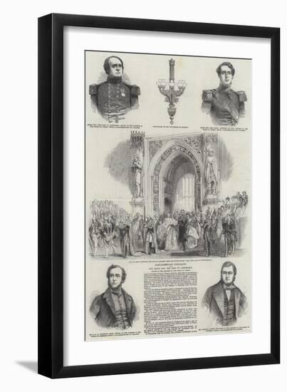 Parliamentary Portraits-null-Framed Giclee Print