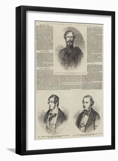 Parliamentary Portraits-null-Framed Giclee Print