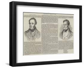 Parliamentary Portraits-null-Framed Giclee Print