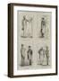 Parliamentary Sketches, in the Lobby-null-Framed Giclee Print