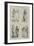 Parliamentary Sketches, in the Lobby-null-Framed Giclee Print