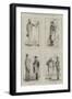 Parliamentary Sketches, in the Lobby-null-Framed Giclee Print