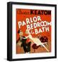 Parlor, Bedroom and Bath, Buster Keaton, Charlotte Greenwood, 1931-null-Framed Premium Giclee Print