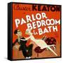 Parlor, Bedroom and Bath, Buster Keaton, Charlotte Greenwood, 1931-null-Framed Stretched Canvas