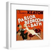 Parlor, Bedroom and Bath, Buster Keaton, Charlotte Greenwood, 1931-null-Framed Art Print