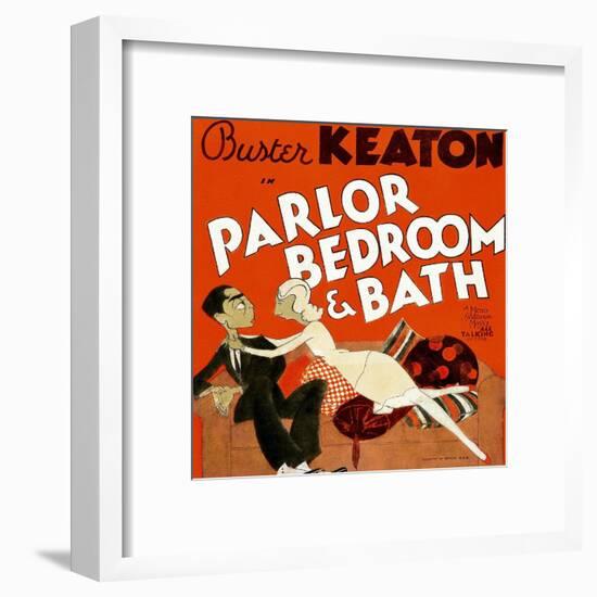 Parlor, Bedroom and Bath, Buster Keaton, Charlotte Greenwood, 1931-null-Framed Art Print