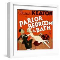 Parlor, Bedroom and Bath, Buster Keaton, Charlotte Greenwood, 1931-null-Framed Art Print